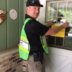 This is a picture from Burlington Flood Deployment.