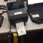 This is a picture of a label printer.