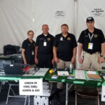 This is a picture of Check-in tables at US Open.
